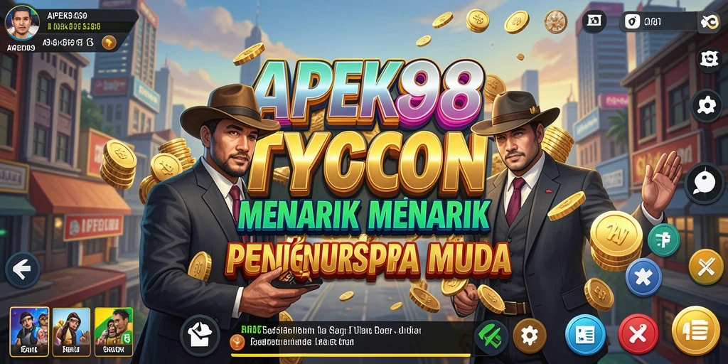 Screenshot gameplay APEK88 menampilkan pengelolaan bisnis yang seru.