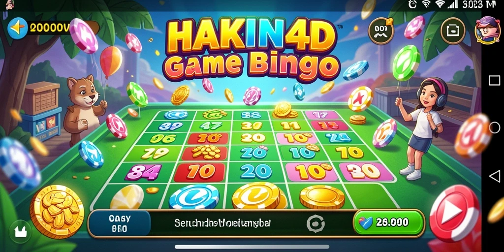 Tampilan gameplay HAKIN4D yang seru dan menarik.
