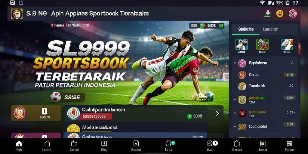 Tampilan utama gameplay SL999 yang menarik dengan berbagai pilihan taruhan.